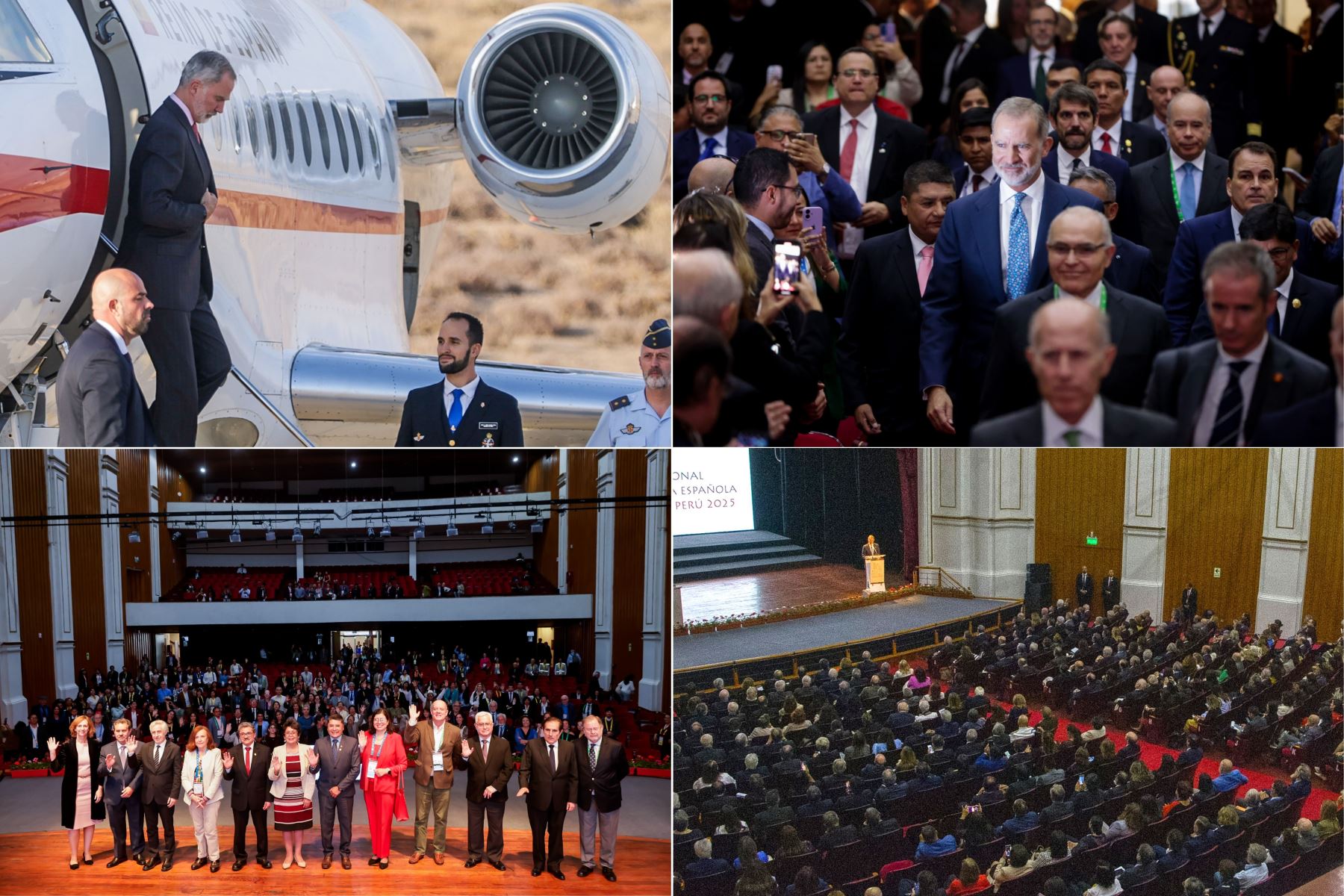 Arequipa fue sede del Congreso Internacional de la Lengua y recibió la histórica visita del rey Felipe VI. Foto: Luis Iparraguirre y Braian Reyna