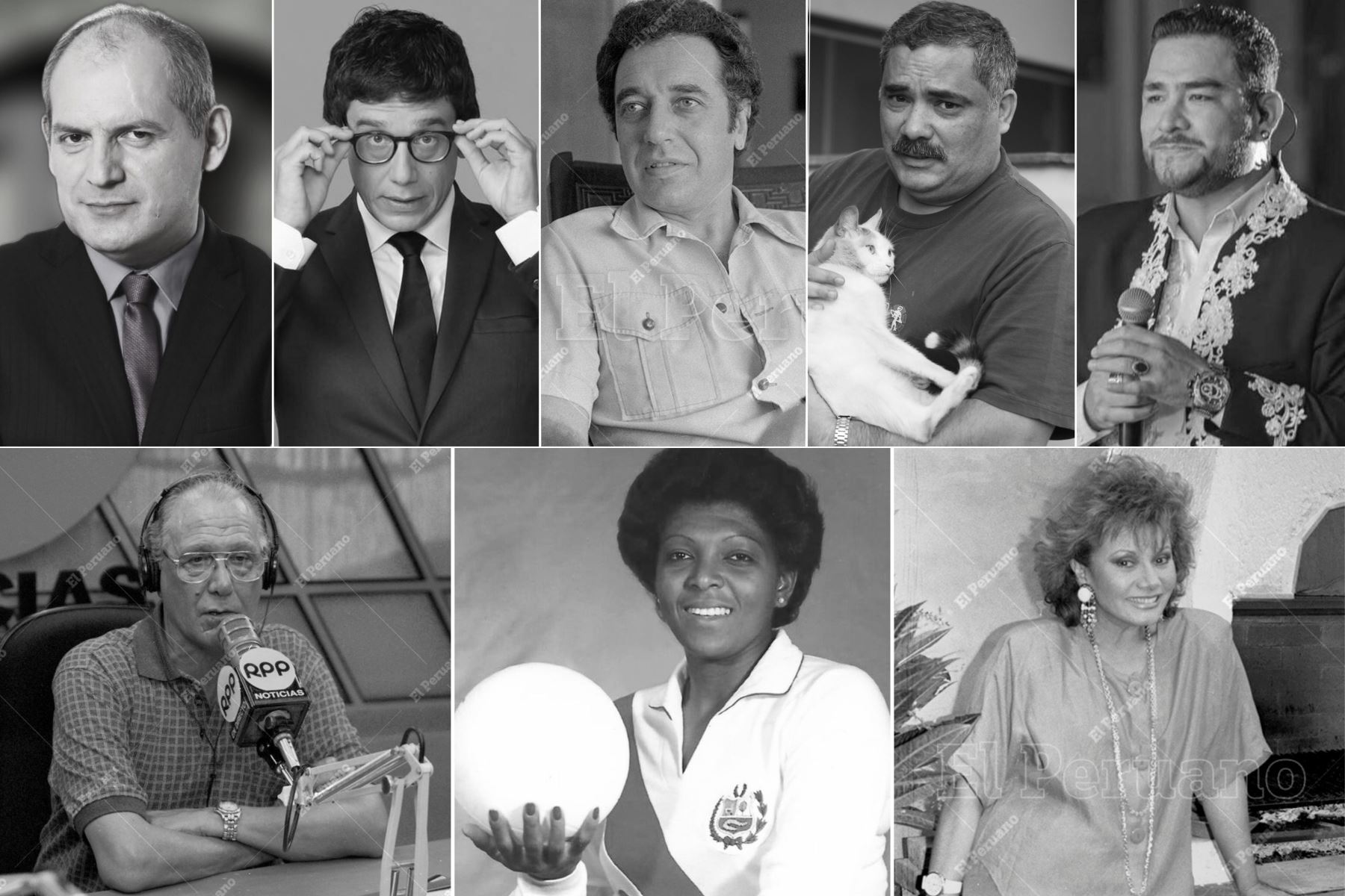 Este año fallecieron los recordados Camucha Negrete, Guillermo Rossini, Jaime Chincha, Hernán Romero y Óscar Carrillo. Foto: Archivo