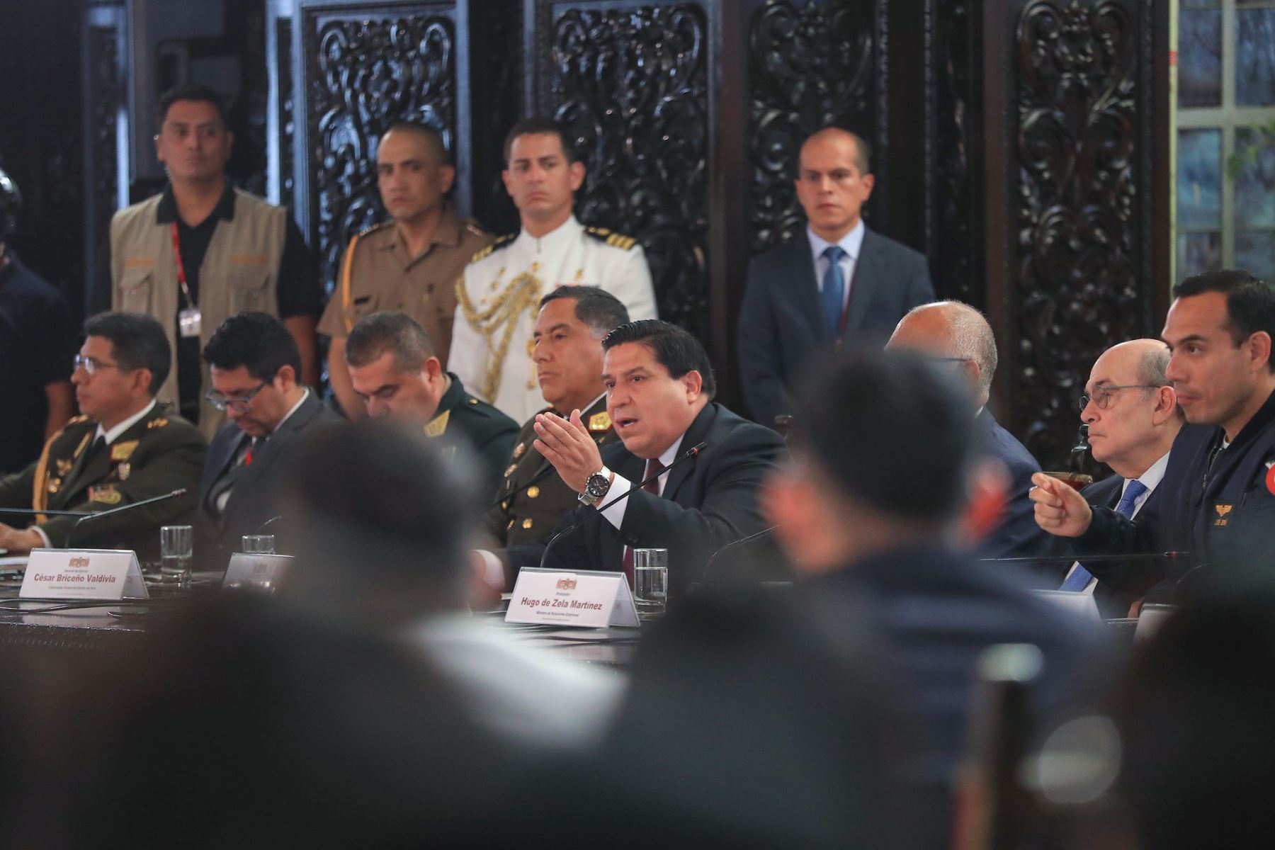 El presidente José Jerí lidera la reunión de trabajo “Compromiso Profesional con el Futuro del Perú” y la exposición “Visión del Perú al 2050”, un espacio de diálogo con jóvenes profesionales, egresados y estudiantes para reflexionar y aportar al desarrollo del Perú. Foto: ANDINA/Prensa Presidencia