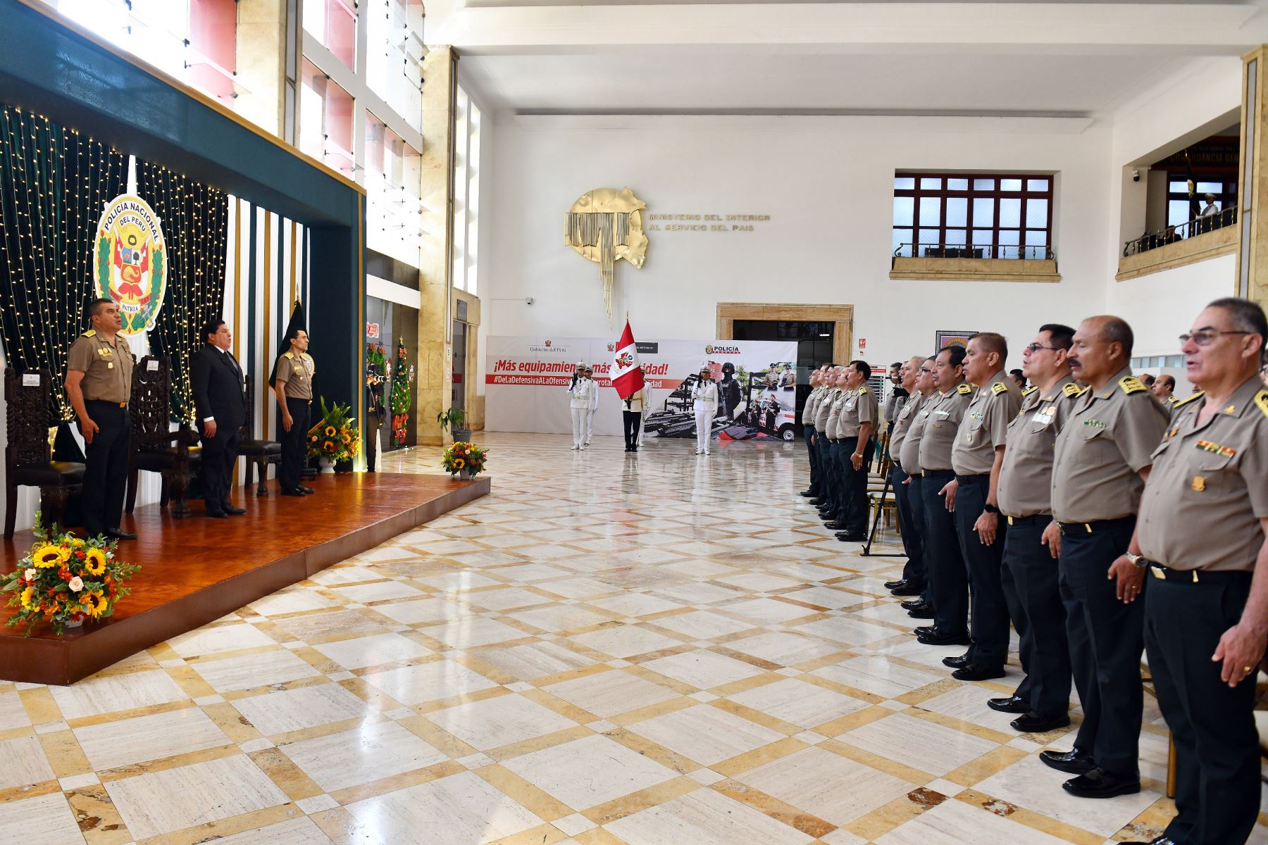 El pase a la situación de retiro de los oficiales generales de la Policía Nacional del Perú se formalizó mediante la Resolución Suprema N.° 438-2025-IN, publicada en el diario oficial El Peruano el 27 de diciembre de 2025, en el marco del proceso de reorganización y asignación de cargos correspondiente al año 2026. Foto: Mininter