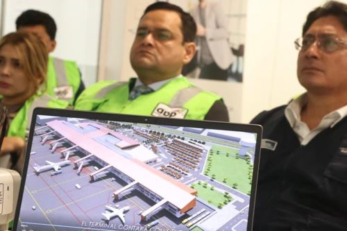 Autoridades regionales y del MTC supervisaron el avance de obras en Lambayeque. Foto: ANDINA/Difusión