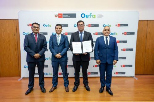 Transferencia busca fortalecer la gestión ambiental en el país. Foto: OEFA/Difusión.