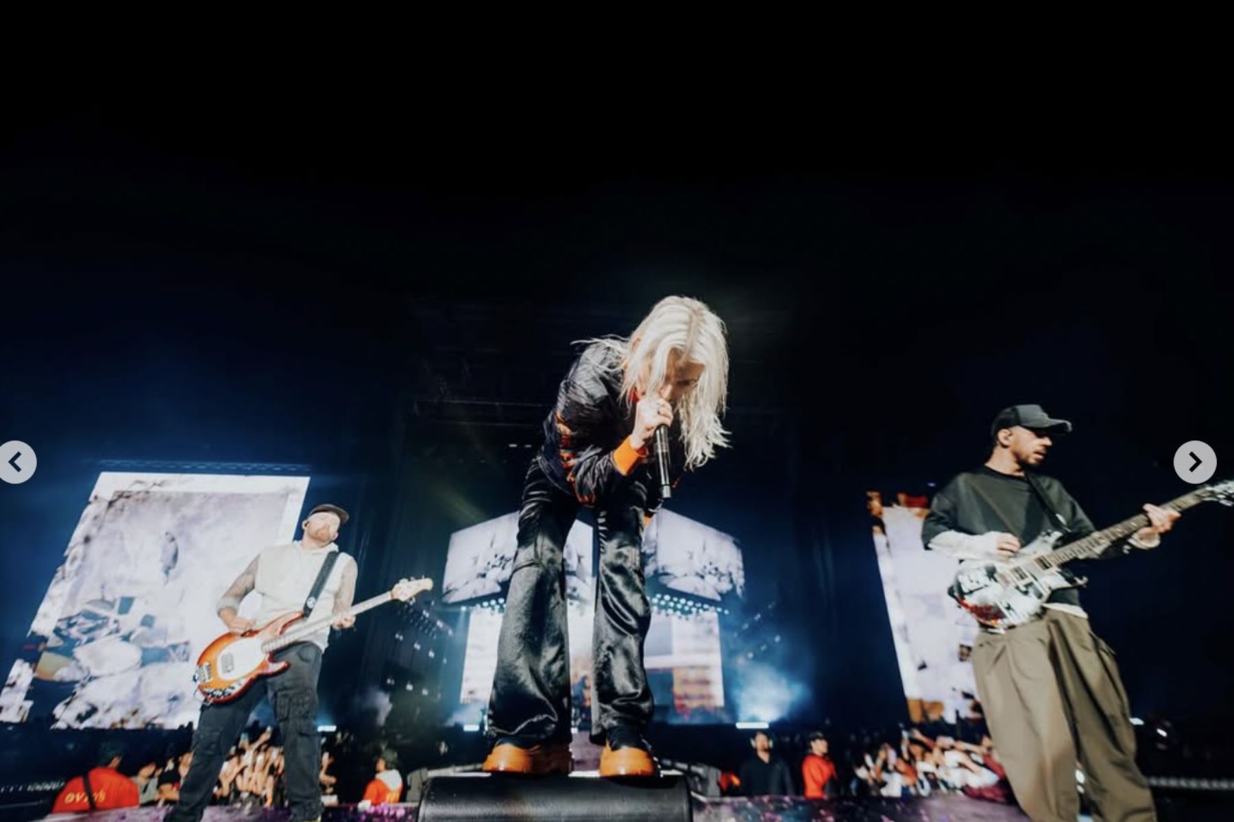 La gira From Zero World Tour (con Emily Armstrong), conmemorando su legado.  Foto: ANDINA/Difusión