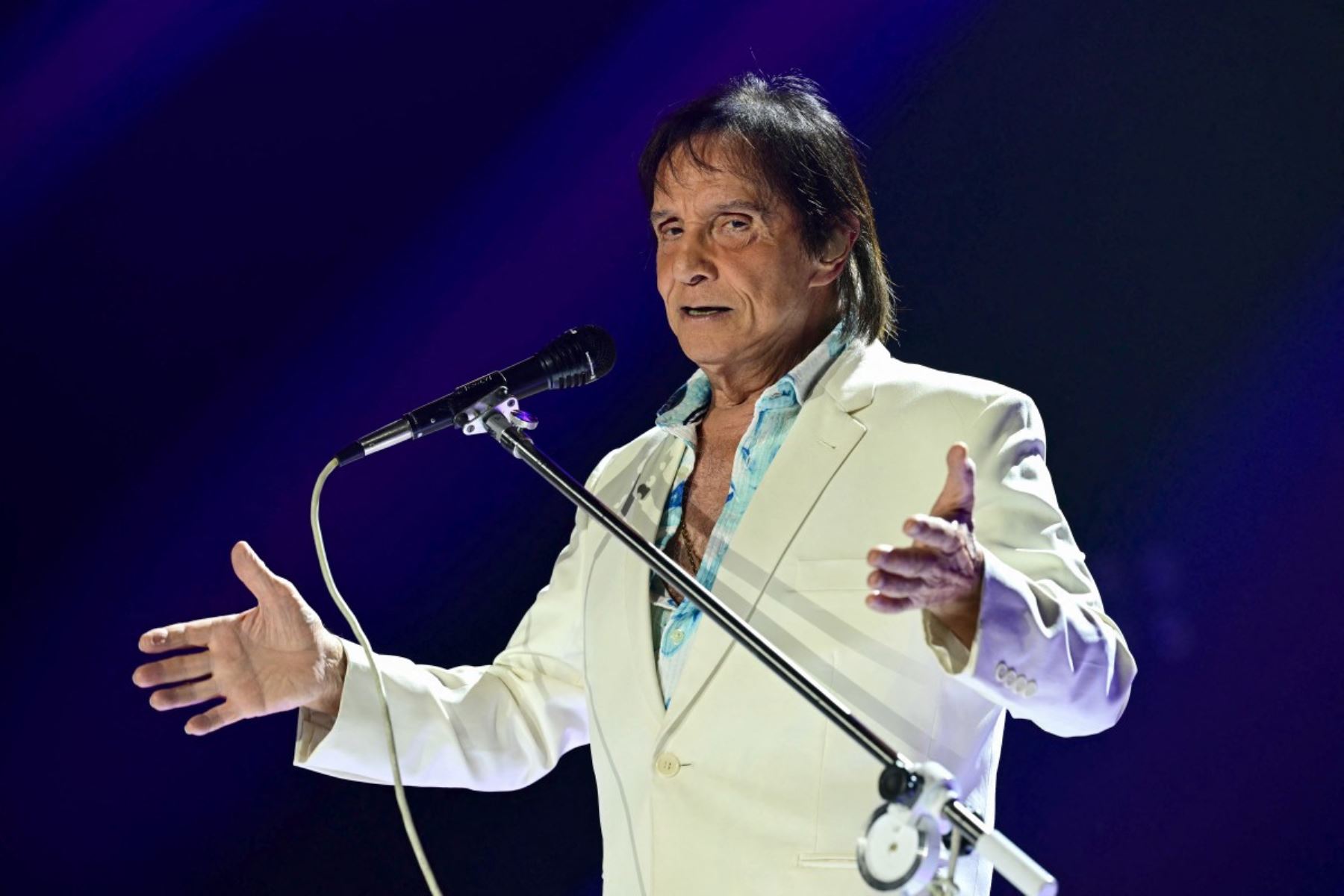 Durante el concierto deleitó a miles de fans con sus clásicos como 