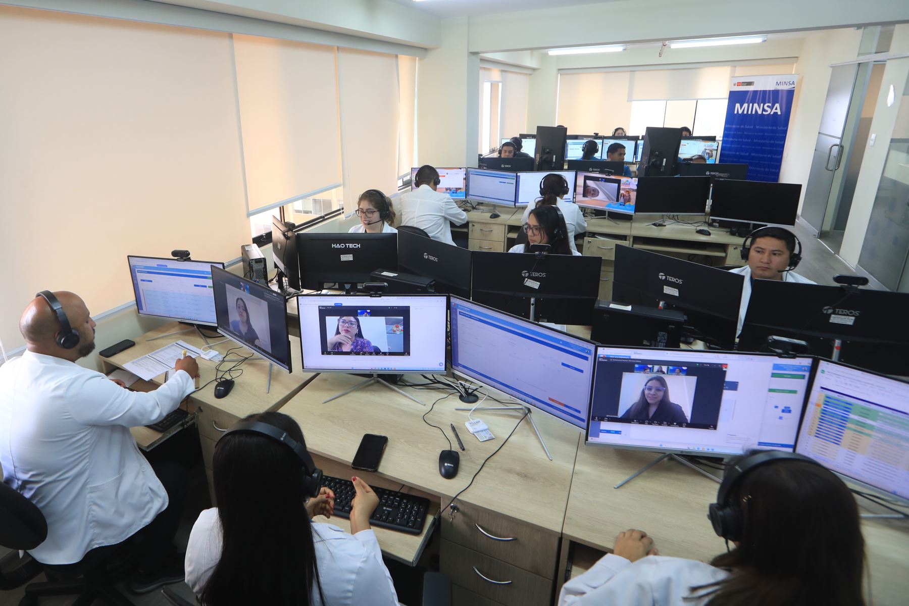 El Ministerio de Salud (Minsa) presenta el nuevo servicio "Hospital Digital", una plataforma diseñada para que recibas atención médica especializada sin salir de casa. Foto: ANDINA/Ricardo Cuba