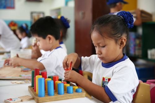 Minedu ratifica normas de ingreso a inicial para cuidar el desarrollo infantil. Foto: Difusión