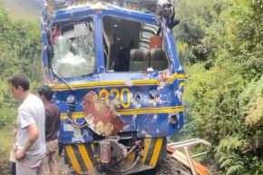 En un video se aprecia que los trenes corresponden a las empresas Perú Rail e Inca Rail.