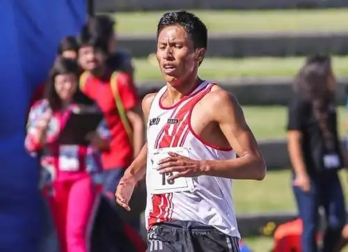 Peruvian athlete René Champi.