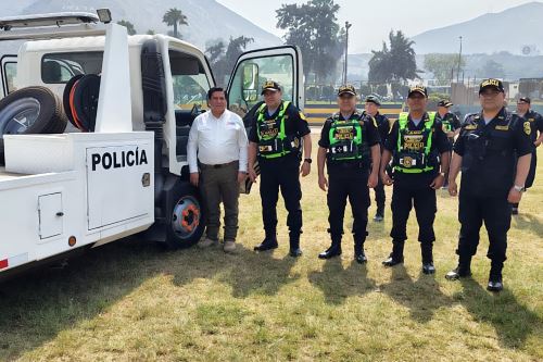 Ministerio del Interior inicia el 2026 fortaleciendo la capacidad operativa de la Policía Nacional. Foto: Mininter