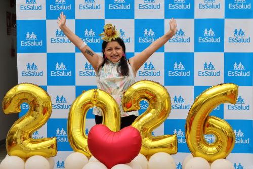 Joven sanmarquina recibe el 2026 con nuevo corazón gracias al INCOR de EsSalud. Foto: Difusión