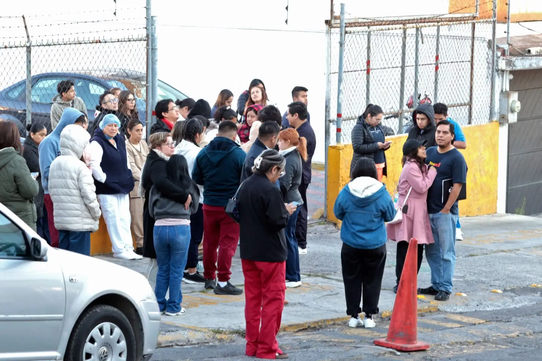 Un fuerte sismo de magnitud 6,5 sacudió este viernes Ciudad de México, reportó el Servicio Sismológico Nacional. Foto: AFP