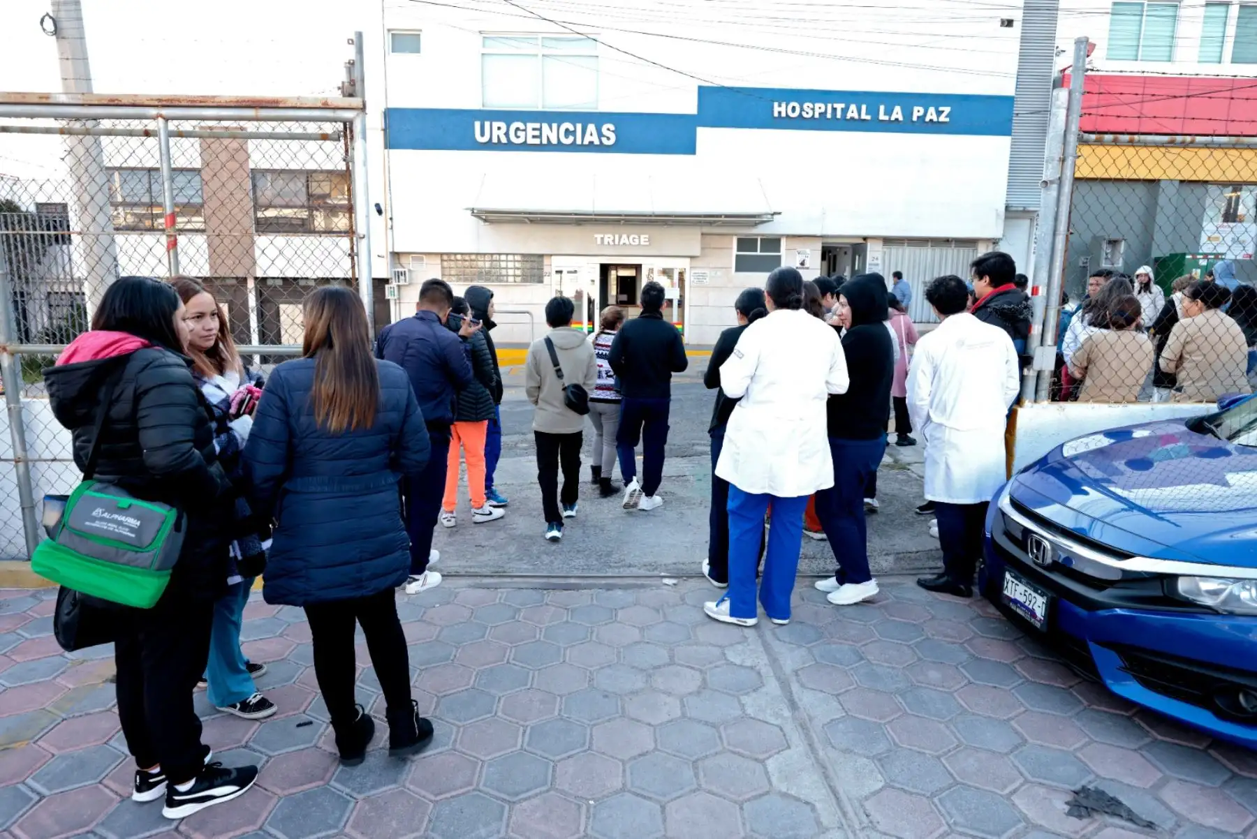 El sismo tuvo su epicentro a 15 kilómetros de San Marcos, estado de Guerrero (sur), informó Sheinbaum a su regreso a Palacio Nacional minutos después del temblor. Foto: AFP