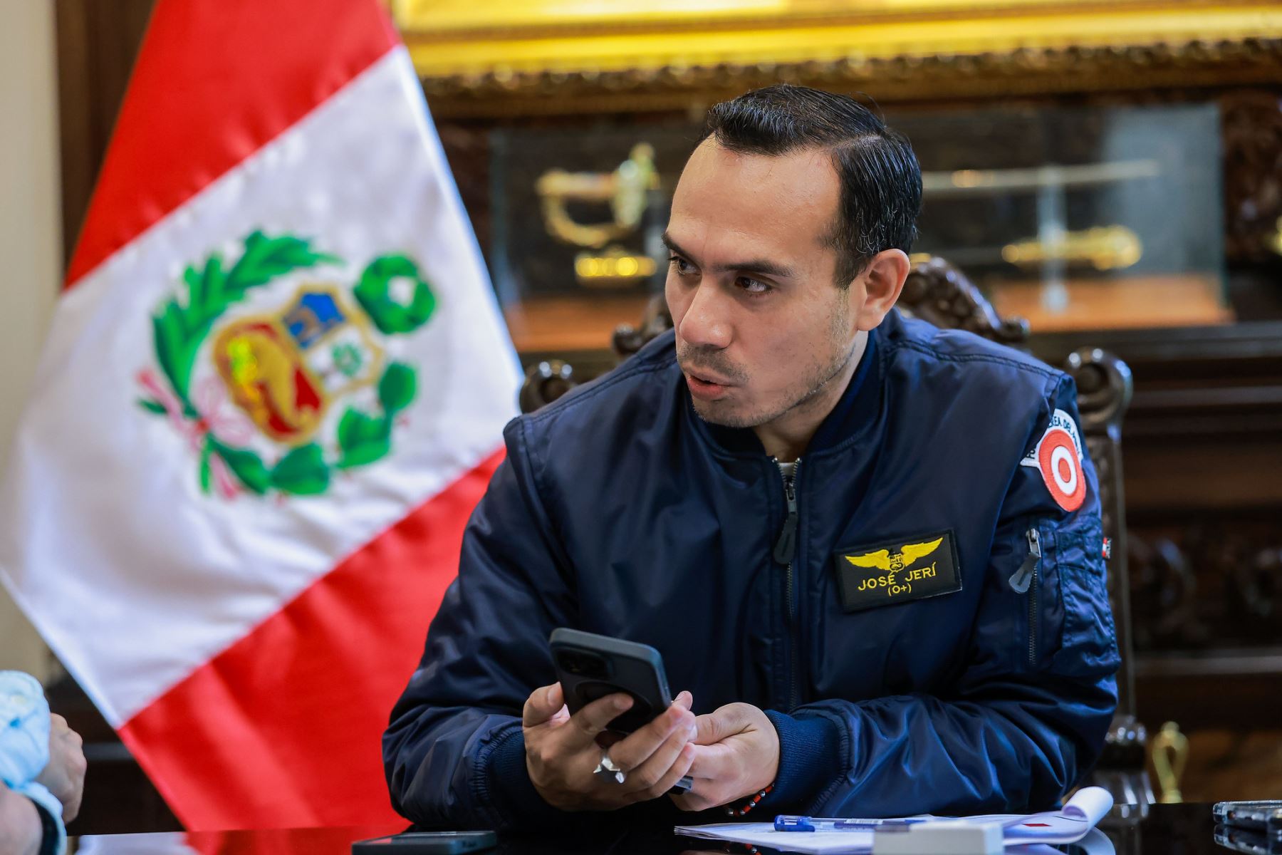 Presidente de la república, José Jerí Oré, sostuvo una conversación telefónica con el presidente electo de Chile, José Antonio Kast.
Foto: ANDINA/Prensa Presidencia
