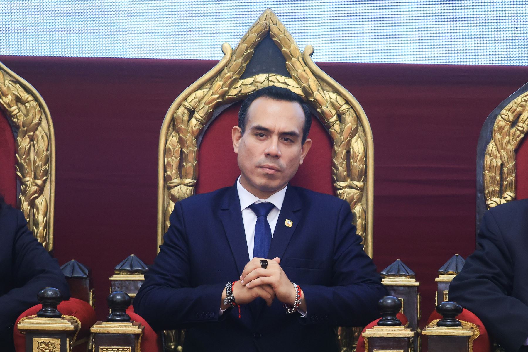 Presidente de la república, José Jerí, participa en la ceremonia de apertura del Año Judicial 2026 en Palacio de Justicia. Foto: ANDINA/ Jhonel Rodríguez