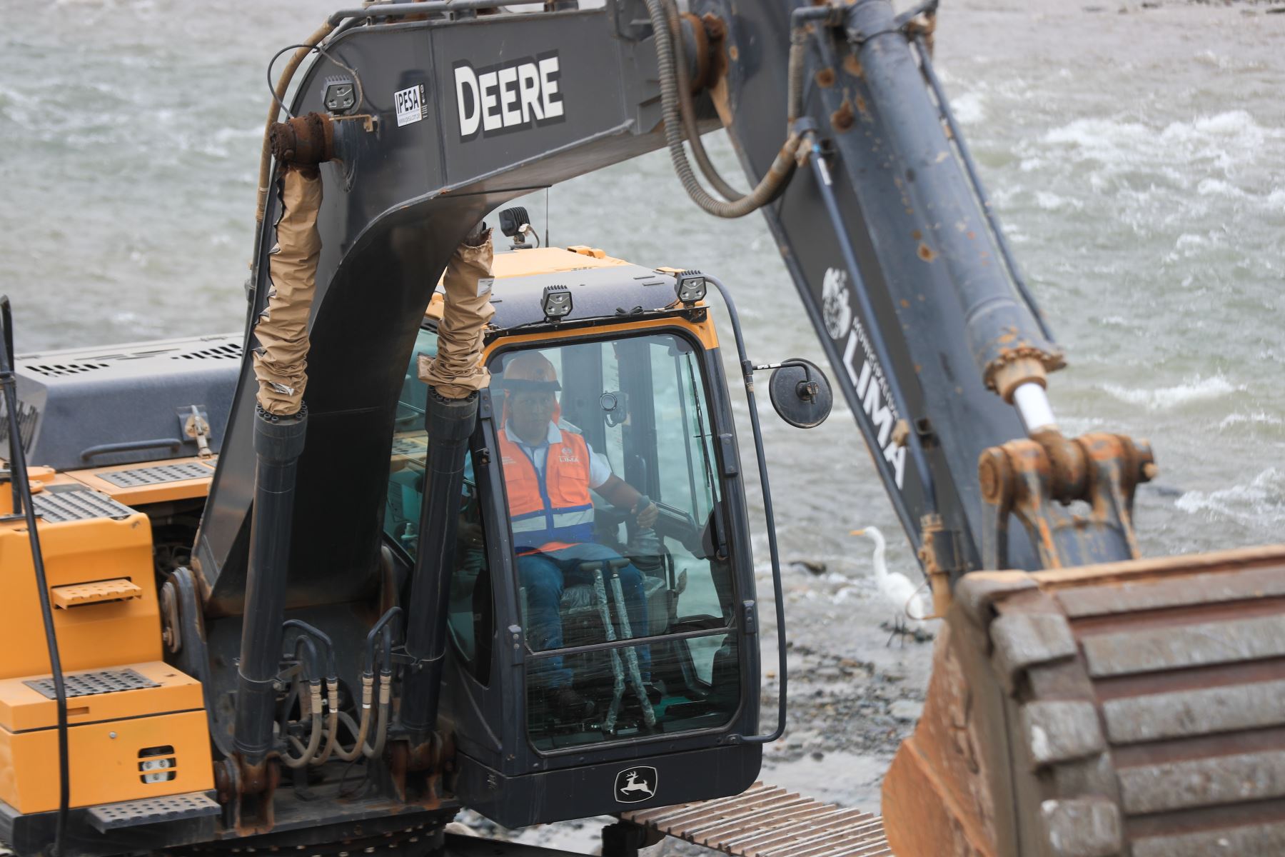 A la fecha, distritos como San Mateo, Santa Eulalia y Chosica ya vienen reportando precipitaciones de nivel 1, un escenario que evidencia la importancia de las intervenciones preventivas que se viene ejecutando Foto: ANDINA/Ricardo Cuba