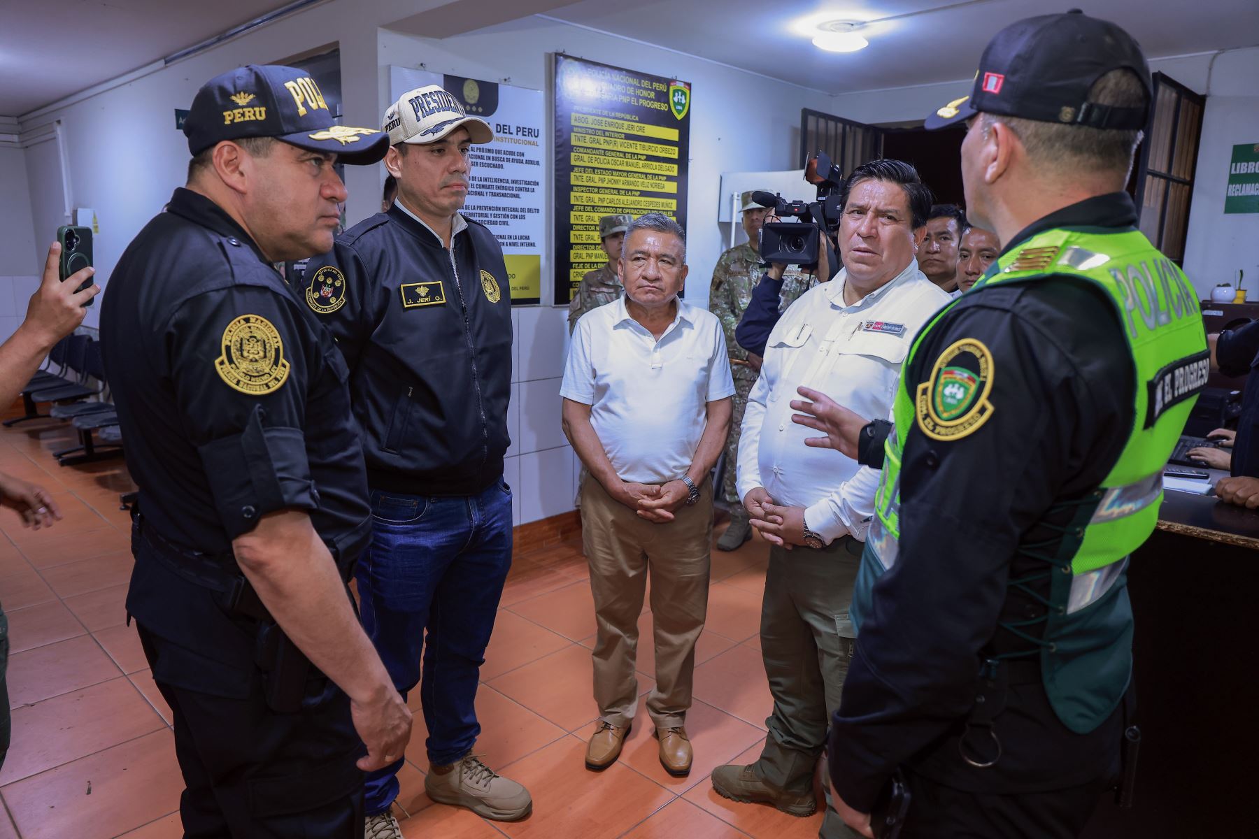 Presidente José Jerí lidera operativo en San Martín de Porres y Carabayllo. 
Foto: ANDINA/Prensa Presidencia