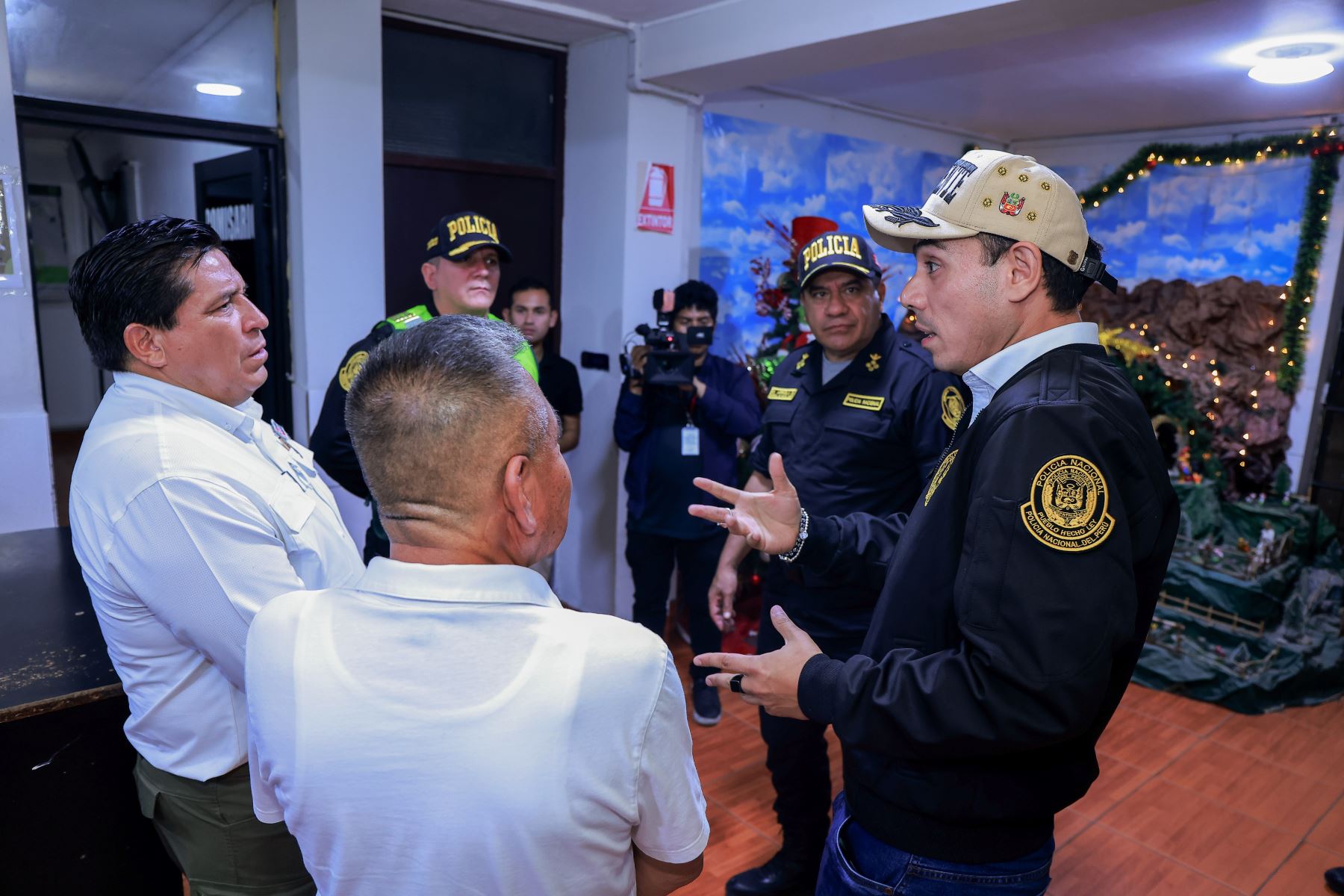 Presidente José Jerí lidera operativo en San Martín de Porres y Carabayllo. 
Foto: ANDINA/Prensa Presidencia