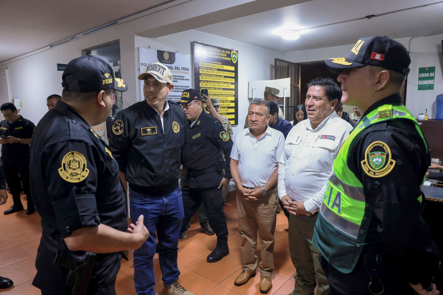 Presidente José Jerí lidera operativo en San Martín de Porres y Carabayllo. 
Foto: ANDINA/Prensa Presidencia