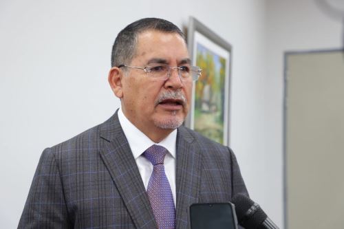 El ministro de Educación, Jorge Figueroa. Foto: ANDINA/Difusión.