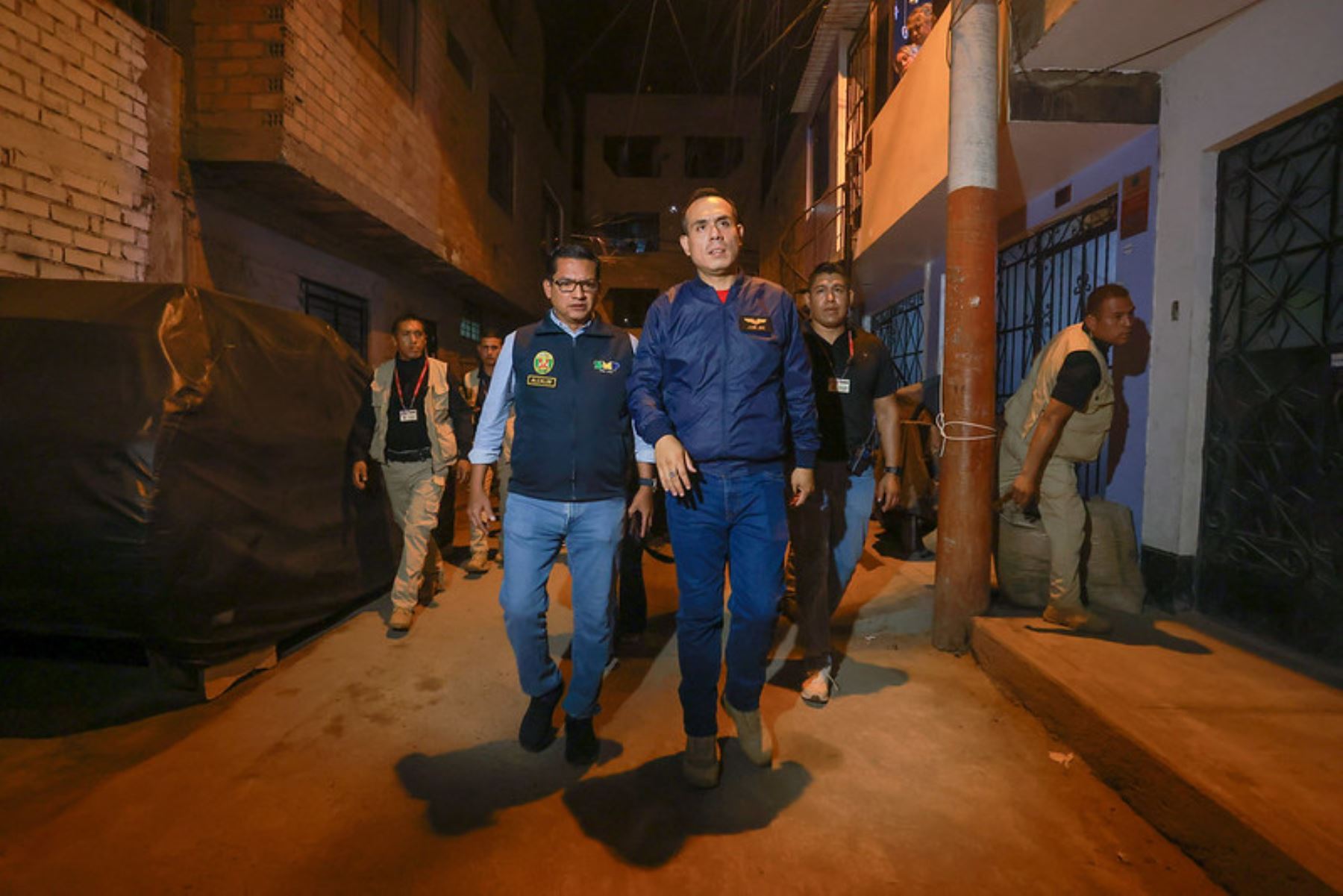 Presidente Jerí lideró operativos inopinados en San Martín de Porres. Foto: ANDINA/ Prensa Presidencia