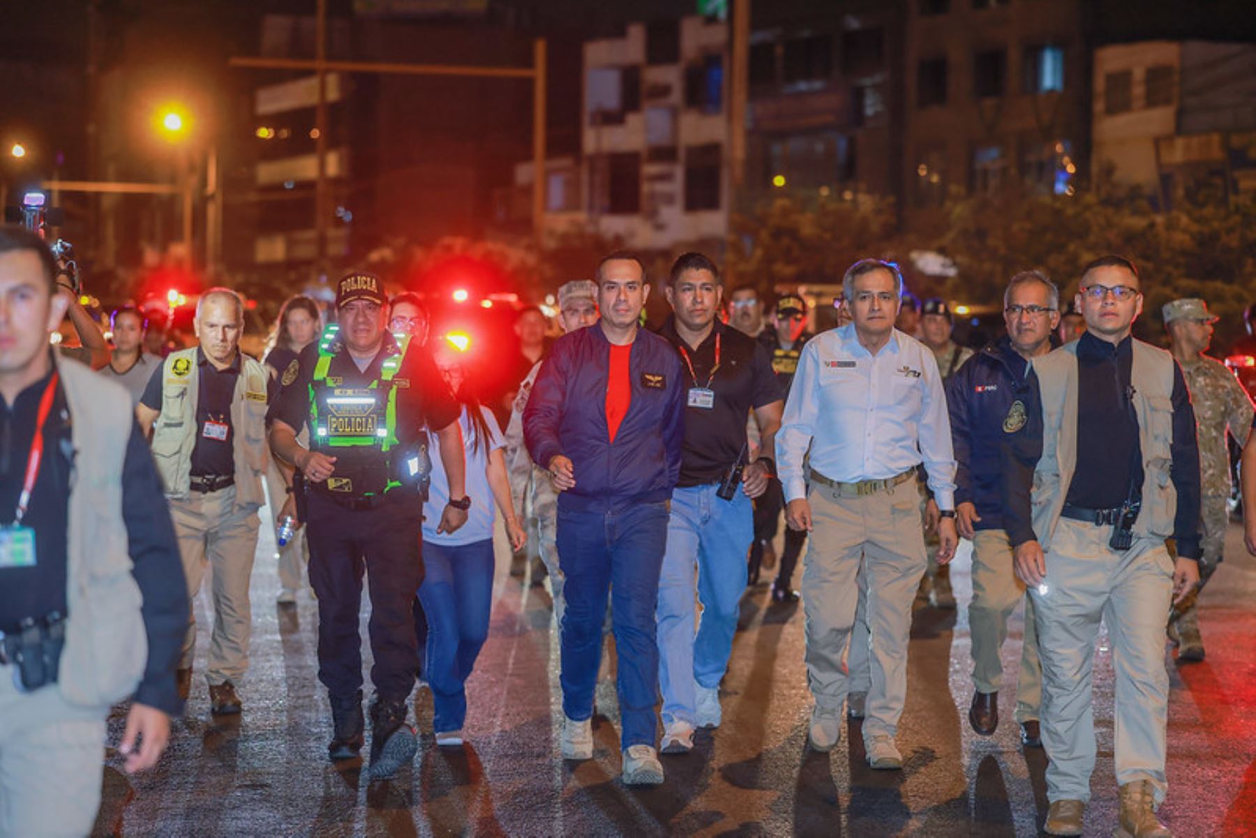 Presidente Jerí lideró operativos inopinados en San Martín de Porres. Foto: ANDINA/ Prensa Presidencia