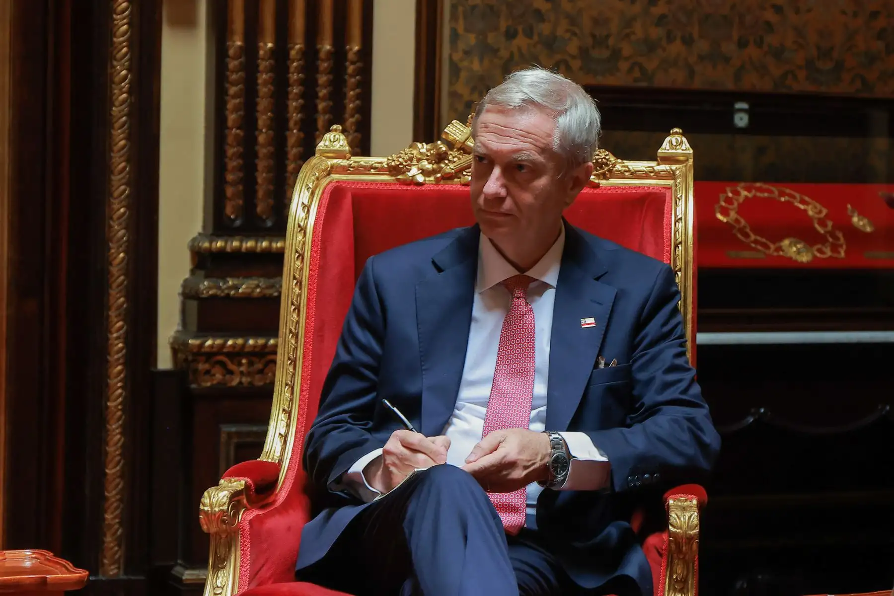 El presidente electo de Chile, José Antonio Kast, llegó a Palacio de Gobierno para sostener un encuentro con el presidente de la república, José Jerí Oré, como parte de una gira que realiza el mandatario electo chileno por países de la región.

Foto: ANDINA/Prensa Presidencia