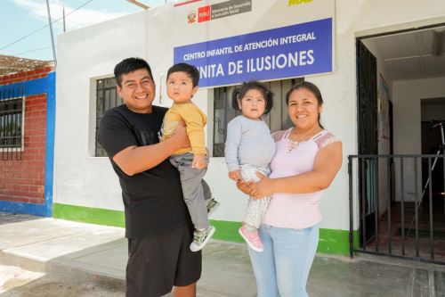 Al Servicio de Cuidado Diurno, volvieron 63,116 niños a los Centros Infantiles de Atención Integral a escala nacional. Foto: Cuna Más