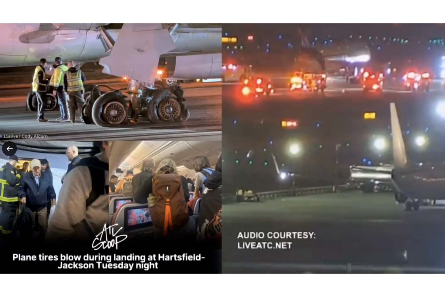 El hecho ocurrió en el Aeropuerto Internacional Hartsfield-Jackson, uno de los terminales aéreos con mayor tráfico del mundo. Las operaciones fueron temporalmente ajustadas mientras se retiraba la aeronave y se inspeccionaba la pista afectada. Foto: INTERNET/Medios