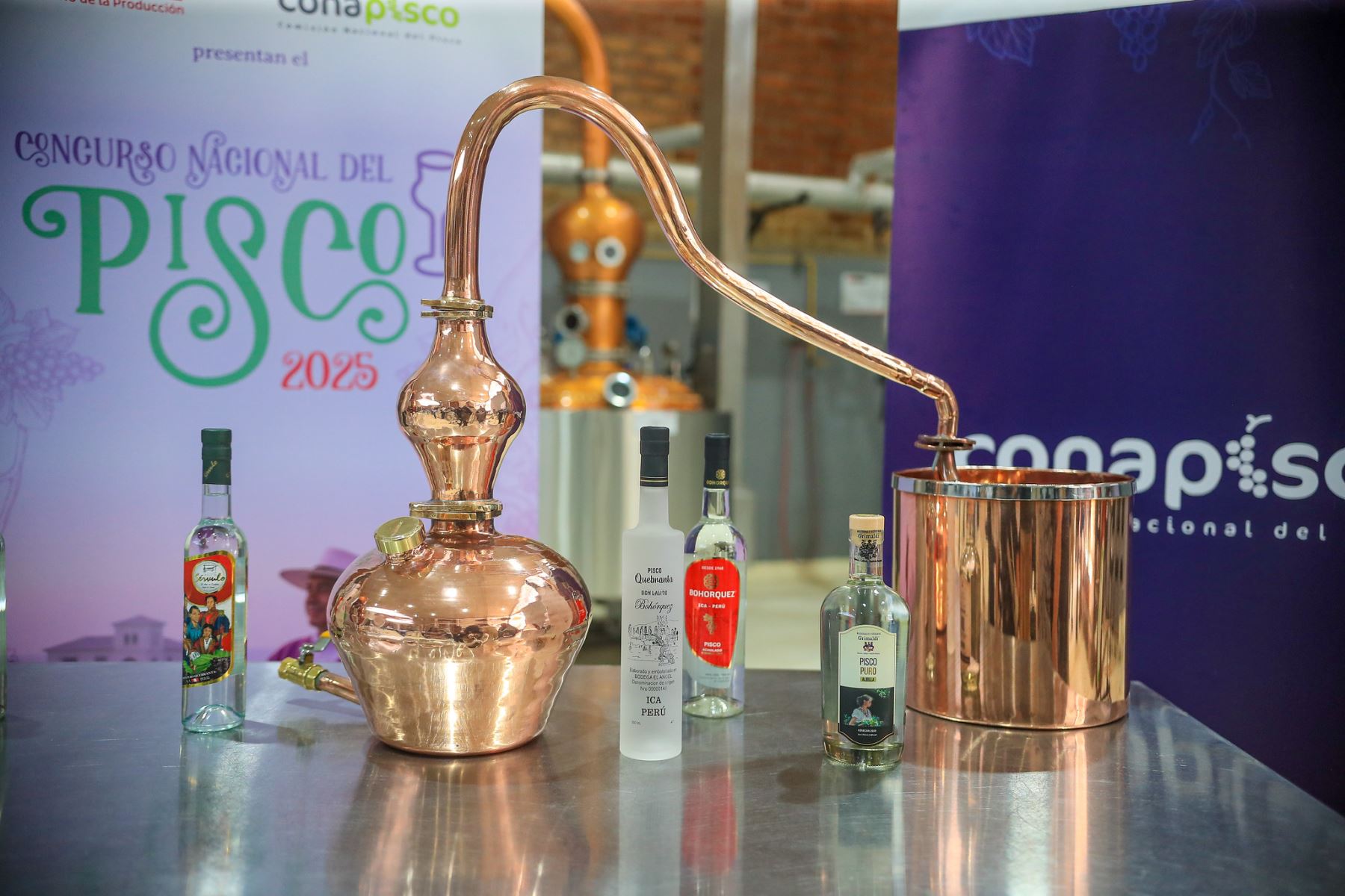 Como parte de su agenda de trabajo en la región, el mandatario realizó una inspección al CITE Agroindustrial de Ica junto al ministro de la Producción, César Quispe Luján. Durante el recorrido, cosechó racimos de uva y recibió una explicación técnica sobre su industrialización. La visita incluyó áreas agrícolas, laboratorios, zona alimentaria y la planta piloto, donde se impulsa el valor agregado de productos emblemáticos como el pisco y otros destilados. Foto: ANDINA/Prensa Presidencia