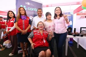 En el Midis, “nuestra apuesta es por trascender a las transferencias” de los programas sociales, explicó la ministra Lesly Shica. Foto: MIDIS/Difusión 