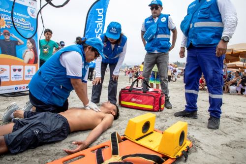 EsSalud brindará servicios preventivos de salud en playa Agua Dulce este sábado 10. Foto: ANDINA/Difusión.