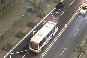 Si bien ya existía una delimitación de carriles, pintada en la propia pista de la avenida Abancay, esta resultaba insuficiente y poco efectiva, motivo por lo cual se ha dispuesto una segregación física definitiva, con bolardos metálicos y topellantas ANDINA/Daniel Bracamonte