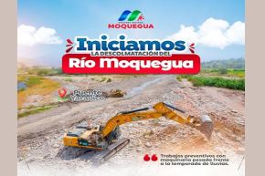 El Gore Moquegua sigue identificando puntos críticos para intervenir en los mismos lo más pronto posible.  