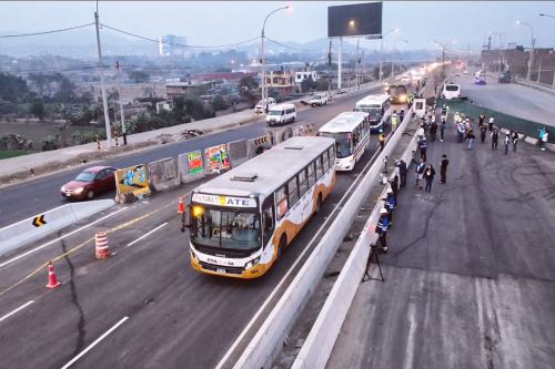 Inició marcha blanca del bypass Las Torres. (Foto: ANDINA/ Difusión)