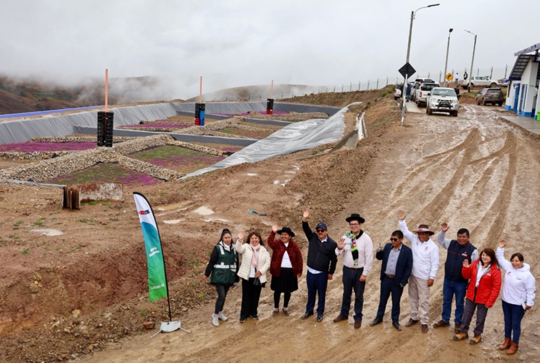 Minam inaugura relleno sanitario en Huancavelica y beneficia a más de 6 mil 750 habitantes.