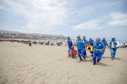 Verano 2026: EsSalud lanza campaña preventiva en la playa Agua Dulce de Chorrillos