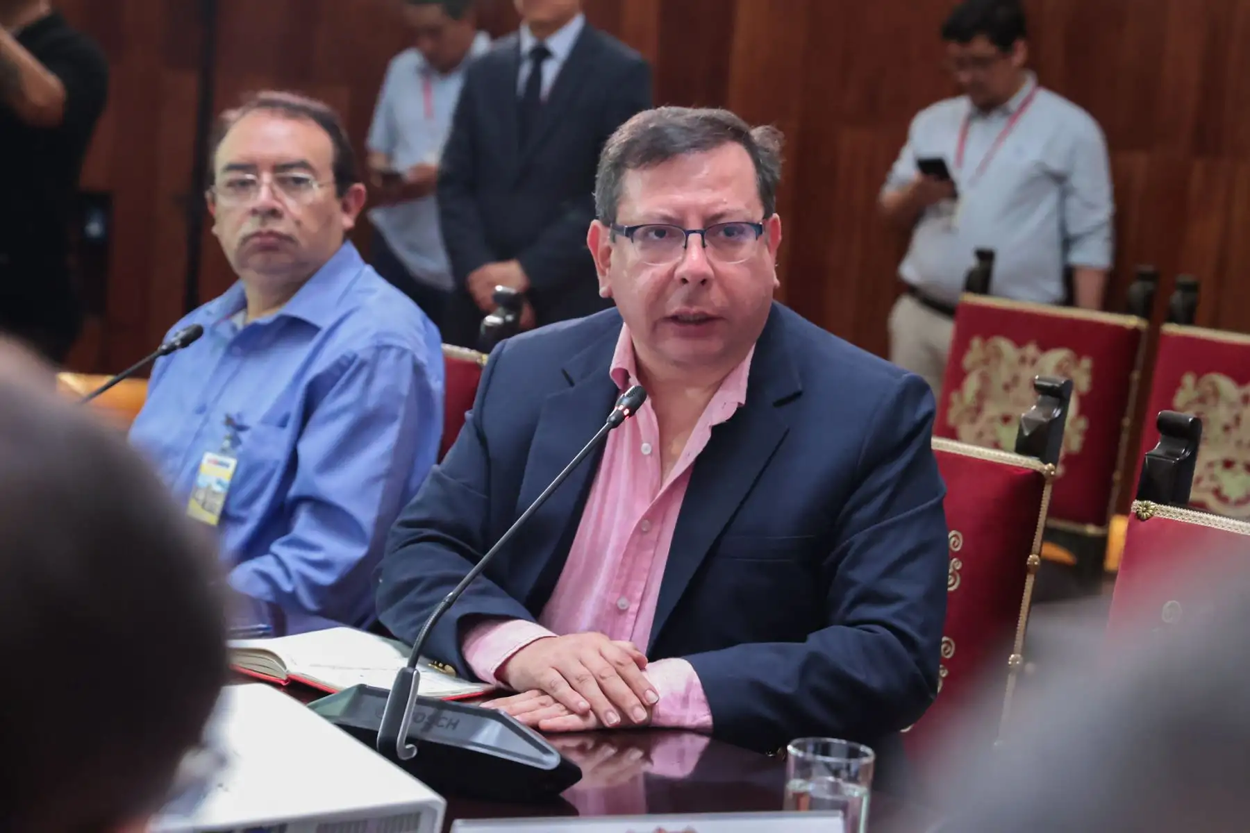 Durante este domingo, el presidente José Jerí lideró una reunión con los representantes de las principales instituciones públicas relacionadas a la guerra contra la delincuencia en el Perú y los avances de las autoridades por recuperar la paz de los peruanos. Foto: Presidencia