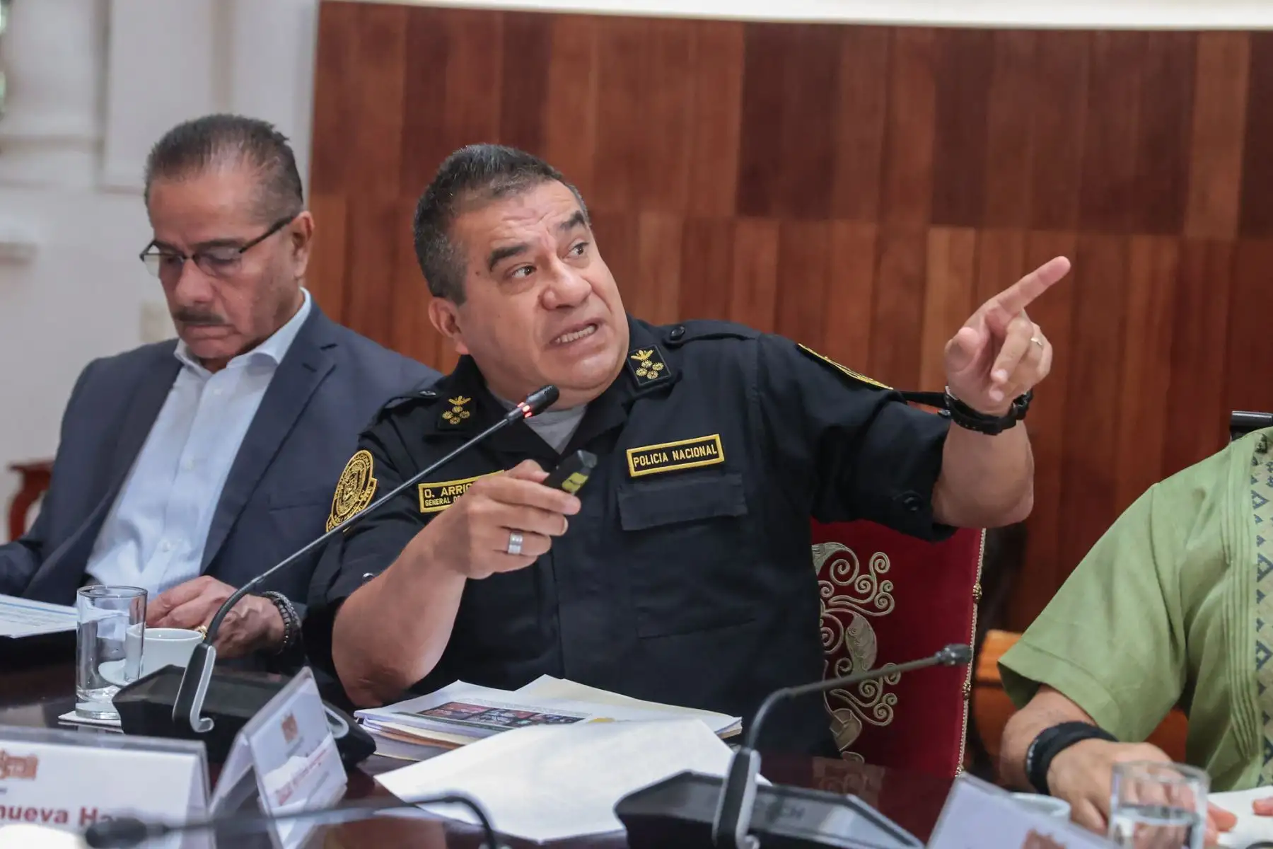 Durante este domingo, el presidente José Jerí lideró una reunión con los representantes de las principales instituciones públicas relacionadas a la guerra contra la delincuencia en el Perú y los avances de las autoridades por recuperar la paz de los peruanos. Foto: Presidencia