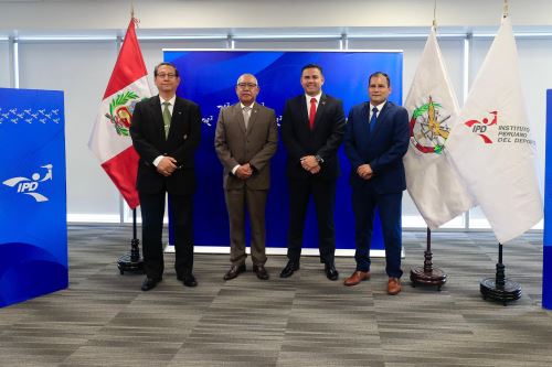 Mindef e IPD ratifican su compromiso con las iniciativas que promuevan hábitos saludables, valores y excelencia deportiva. Foto: MINDEF/Difusión