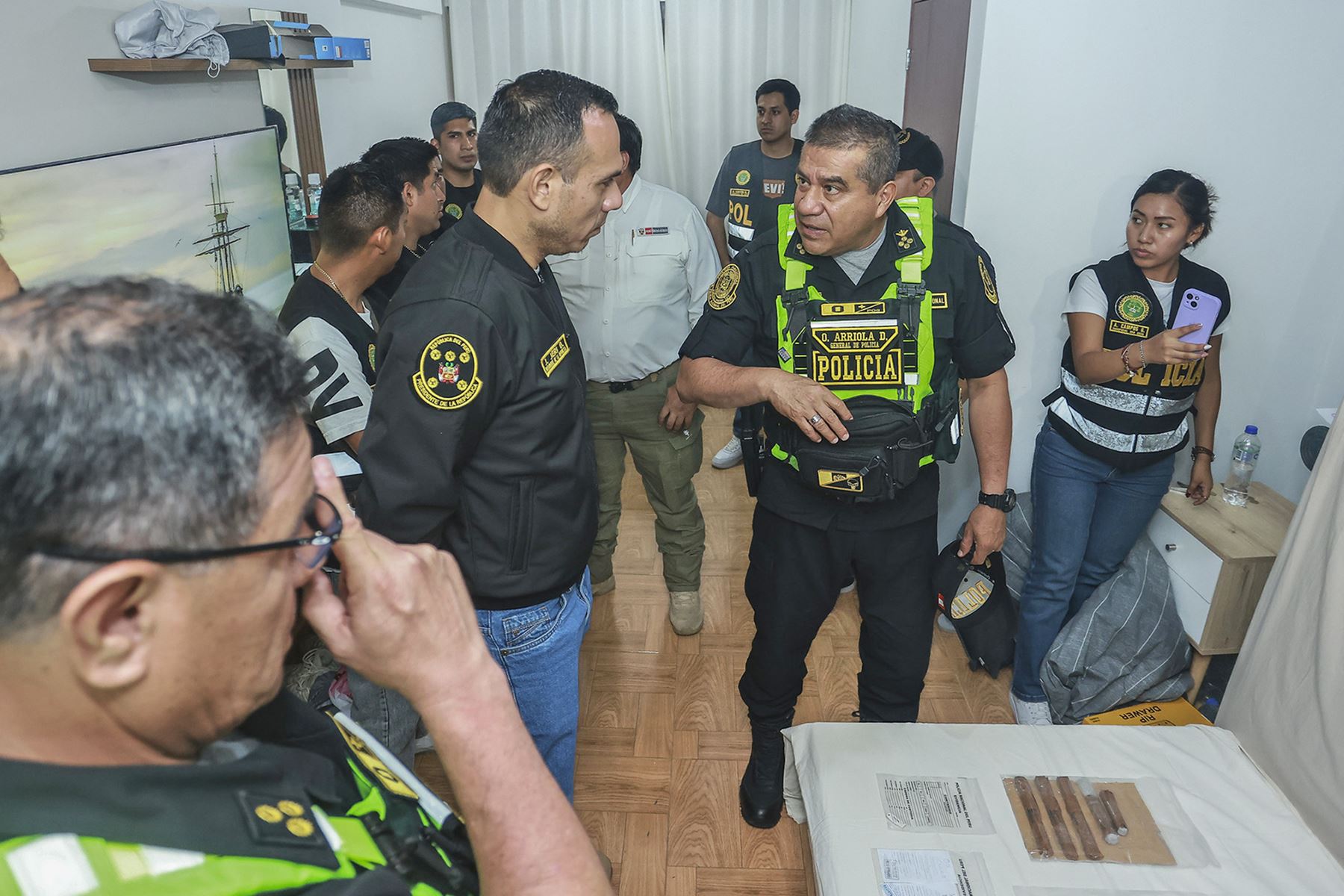 Presidente José Jerí lideró operativos policiales que desarticularon bandas de extorsión contra transportistas.  Foto: ANDINA/Prensa Presidencia