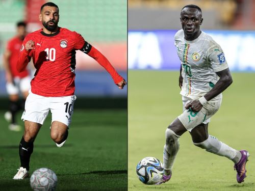 Sadio Mané y Mohamed Salah liderarán a sus selecciones a la final de la Copa de África