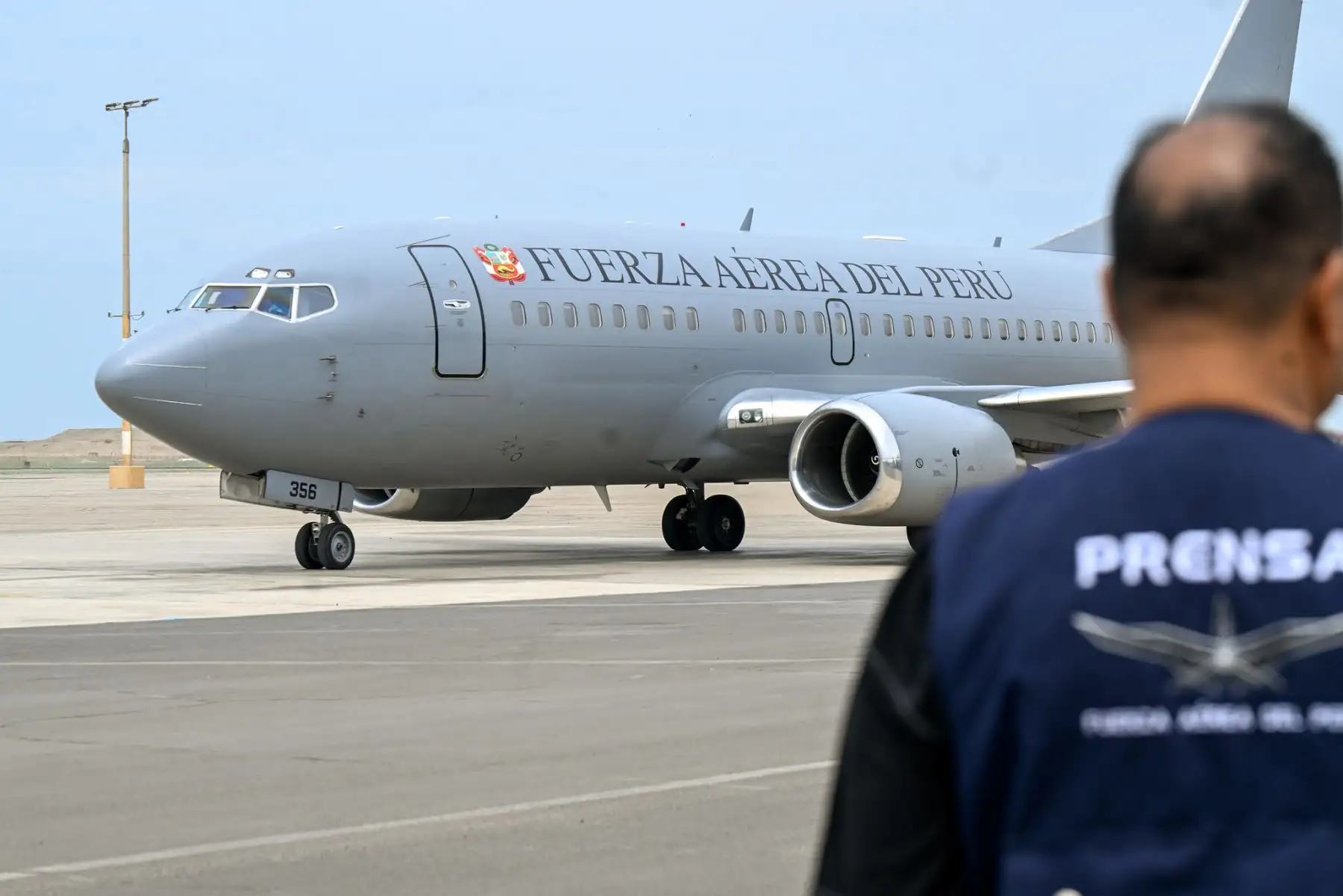 En el avión presidencial son repatriados 38 connacionales que quedaron varados por bloqueos de carreteras en Bolivia.
Foto: ANDINA/Prensa Presidencia