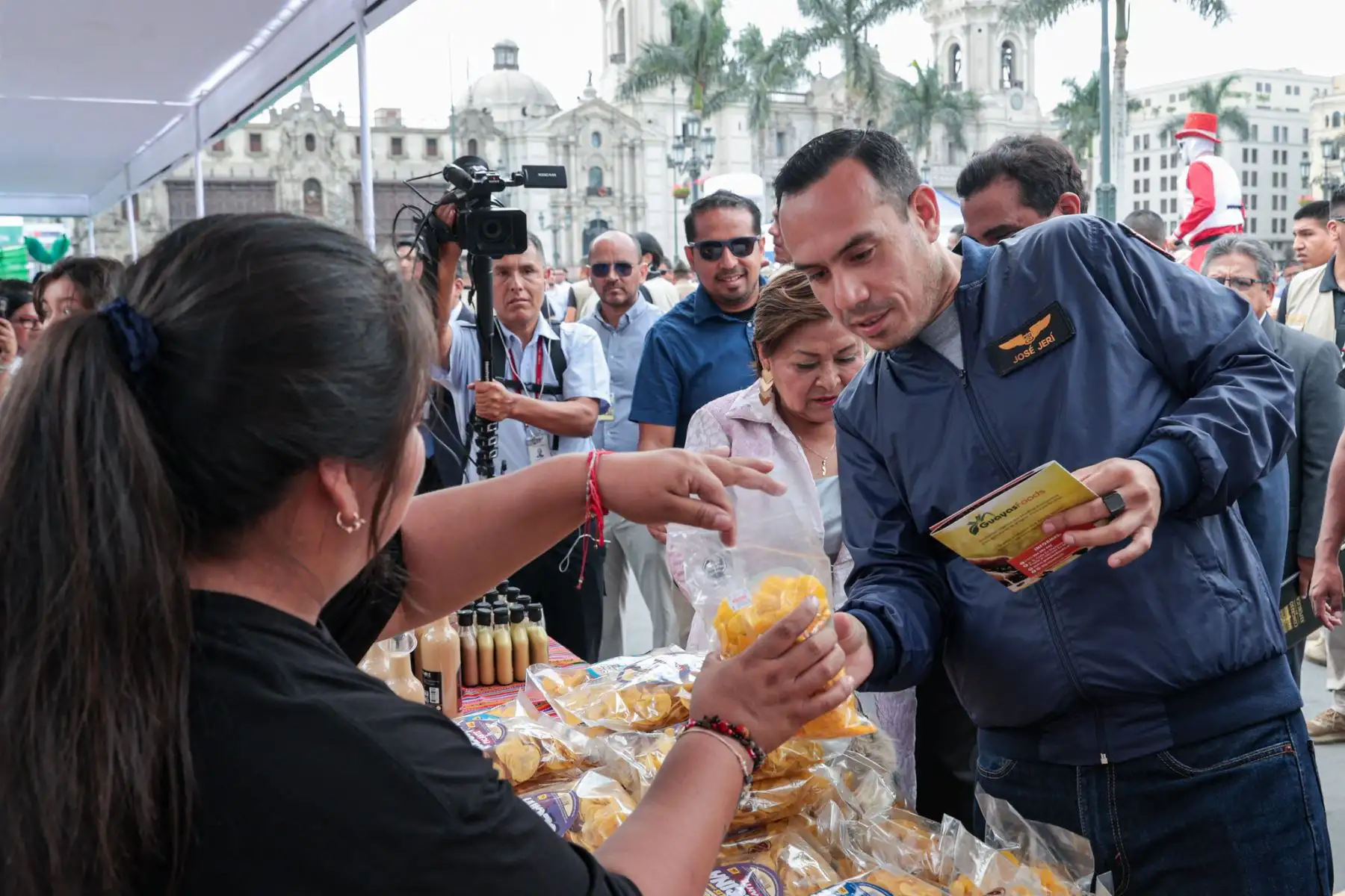 Presidente José Jerí participa en la feria multisectorial “Más cerca del Perú”, edición Piura, donde se expone lo mejor de la cultura, la historia y la producción de dicha región ubicada en el norte peruano.
Foto: ANDINA/ Prensa Presidencia