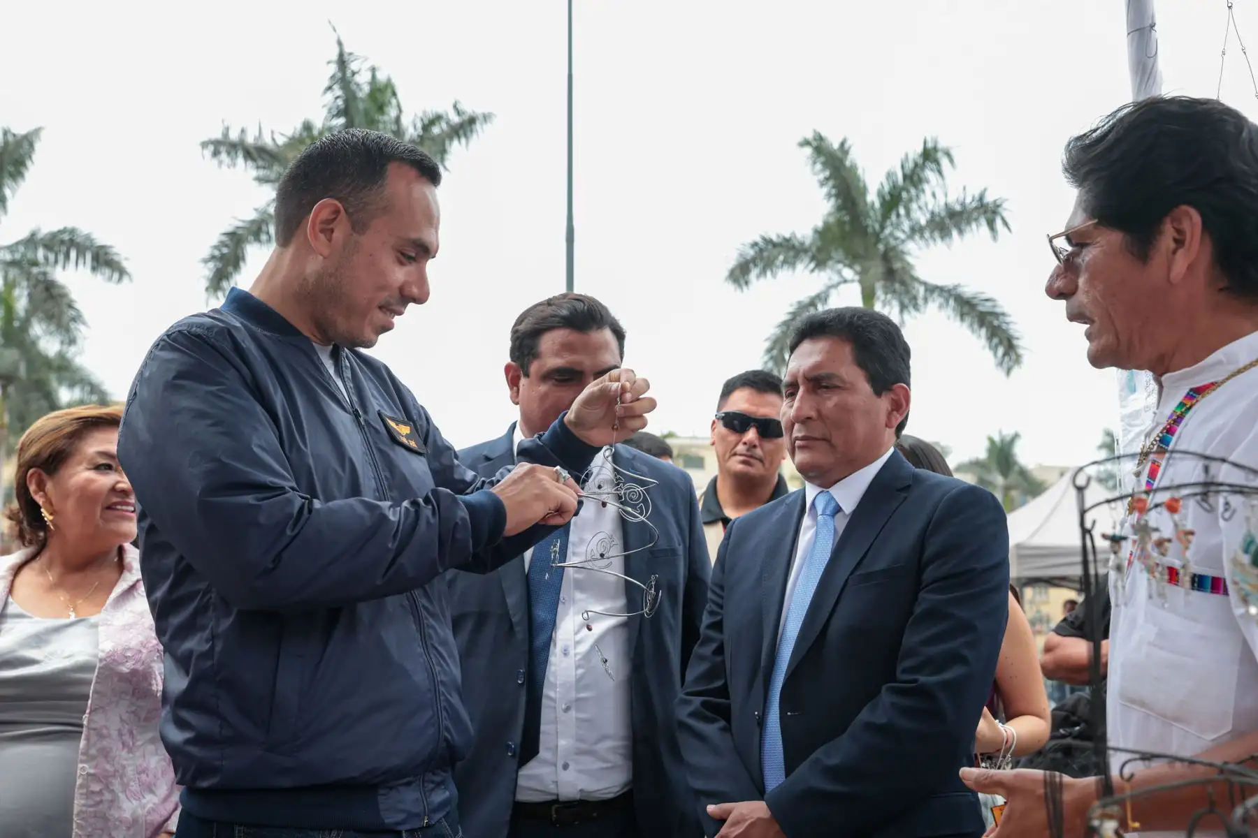 Presidente José Jerí participa en la feria multisectorial “Más cerca del Perú”, edición Piura, donde se expone lo mejor de la cultura, la historia y la producción de dicha región ubicada en el norte peruano.
Foto: ANDINA/ Prensa Presidencia