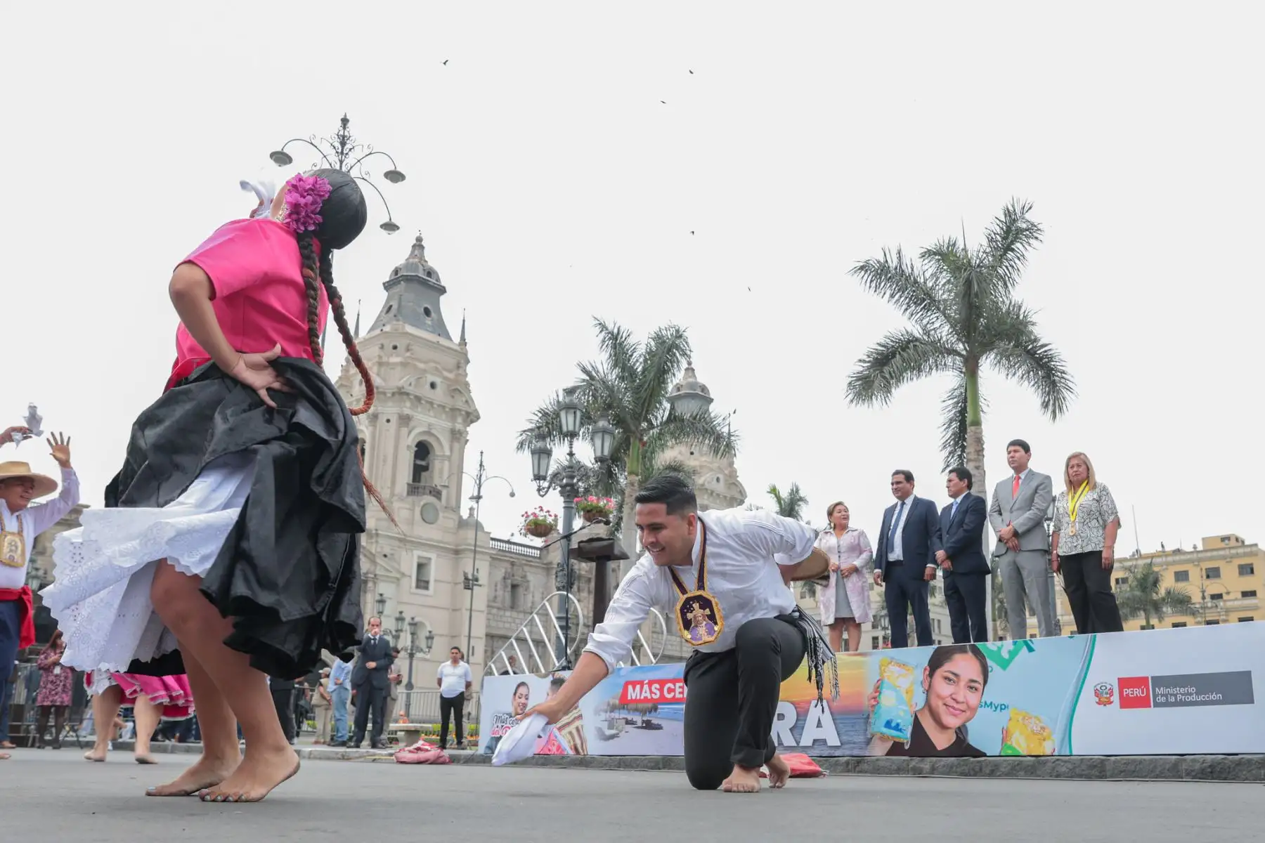 Presidente José Jerí participa en la feria multisectorial “Más cerca del Perú”, edición Piura, donde se expone lo mejor de la cultura, la historia y la producción de dicha región ubicada en el norte peruano.
Foto: ANDINA/ Prensa Presidencia