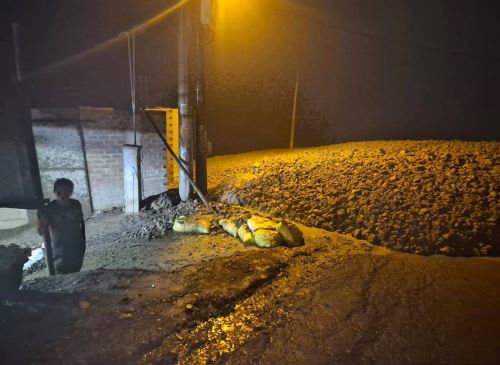 Lluvias intensas causaron esta madrugada daños en varios centros poblados de distrito de Cháparra, ubicado en la provincia de Caravelí, región Arequipa. ANDINA/Difusión