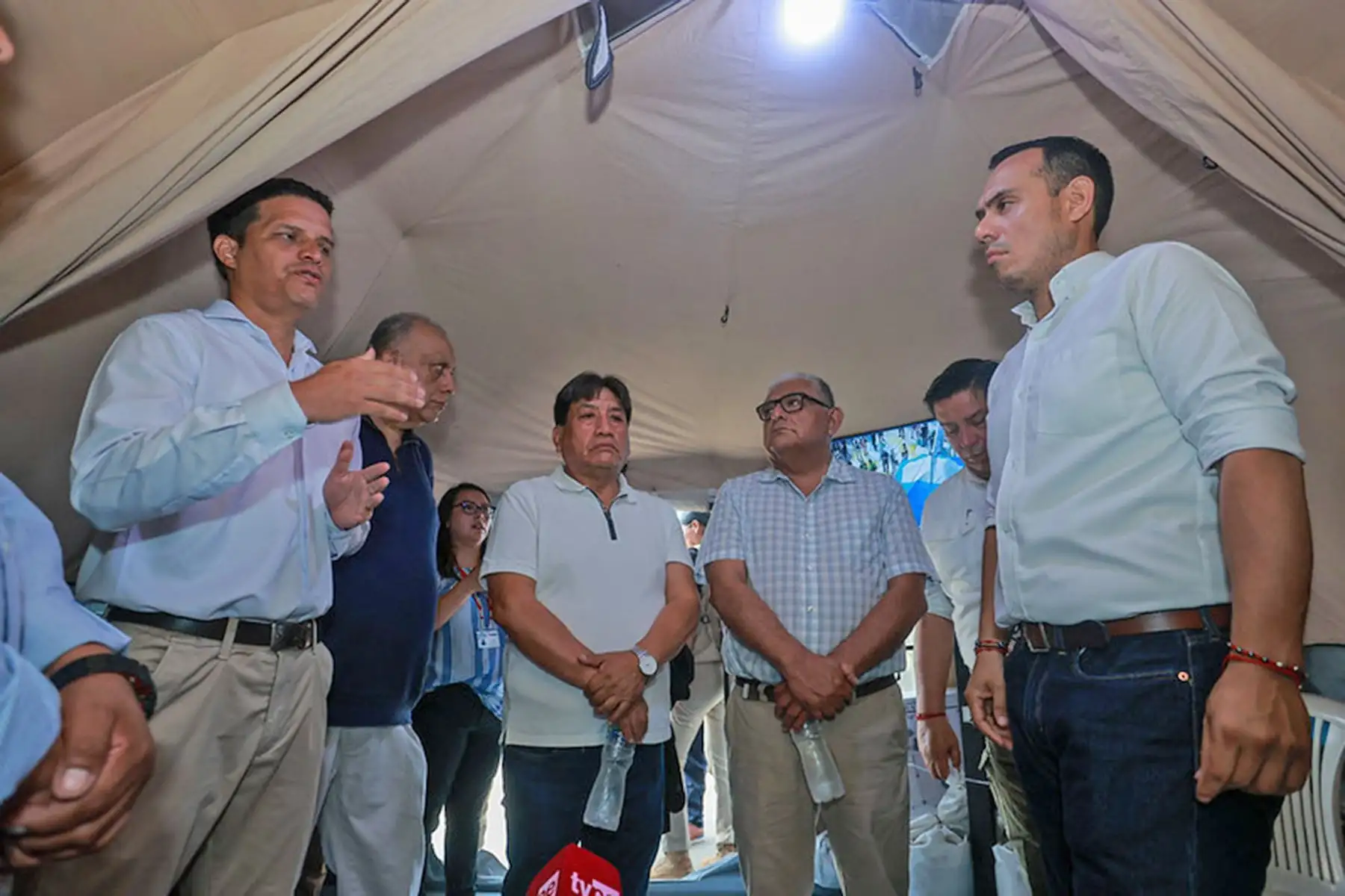Presidente José Jerí se reúne con dirigentes del sector transporte. Foto: ANDINA/Prensa Presidencia