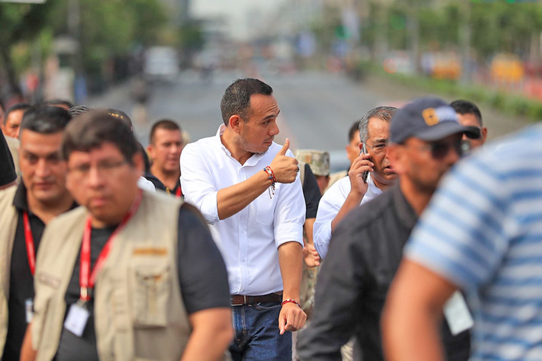 Presidente José Jerí se reúne con dirigentes del sector transporte. Foto: ANDINA/Prensa Presidencia