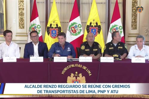 Anuncian corredor vial de transporte seguro en zona de SMP tomada por la extorsión. Foto: ANDINA/CapturaTV.