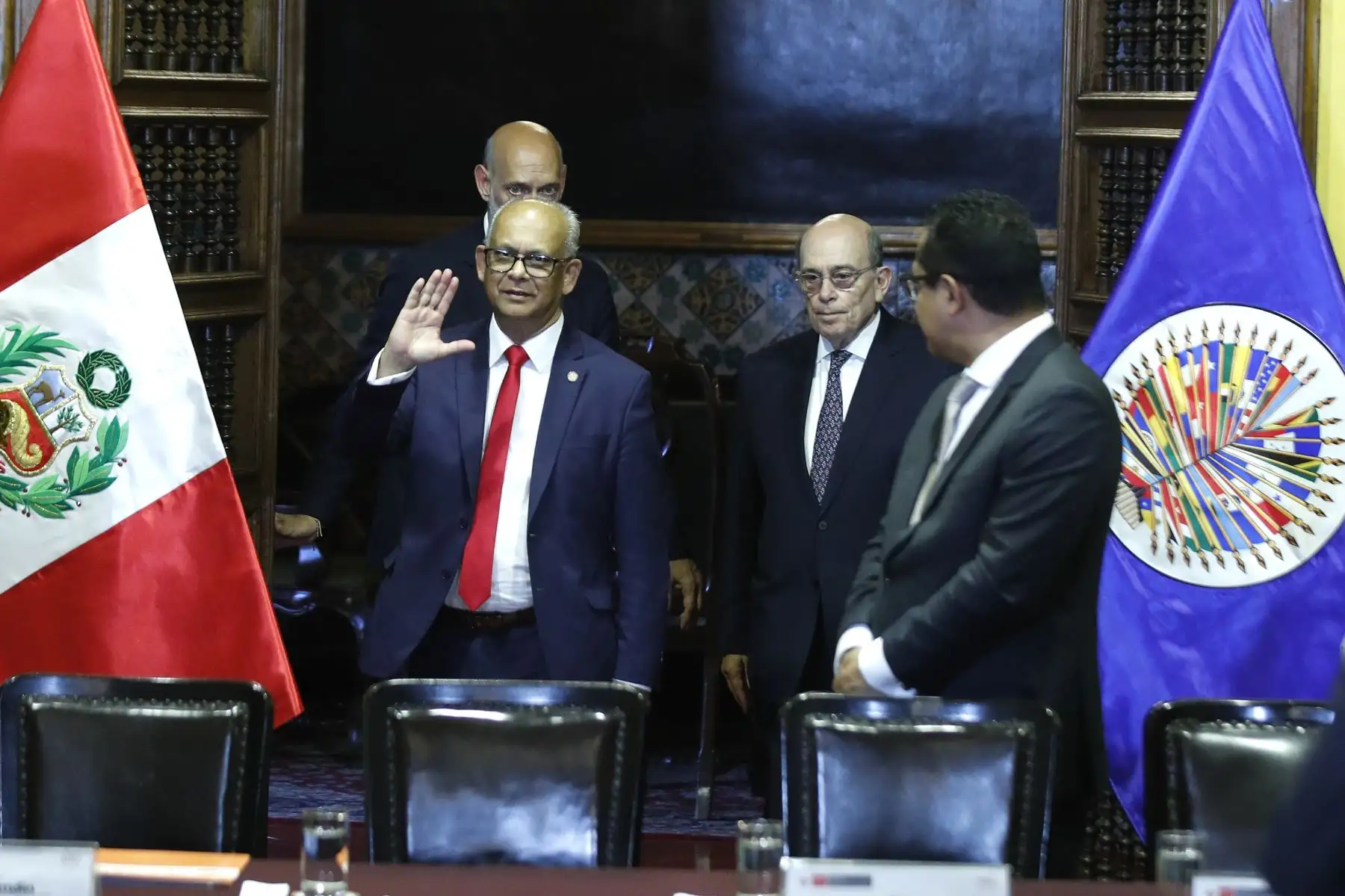 La OEA desplegará su misión en todo el territorio nacional, con la finalidad de reportar hallazgos y recomendaciones, contribuyendo a que las elecciones 2026 se desarrollen en un clima de normalidad y respeto a los principios democráticos. 
Foto: ANDINA/Eddy Ramos